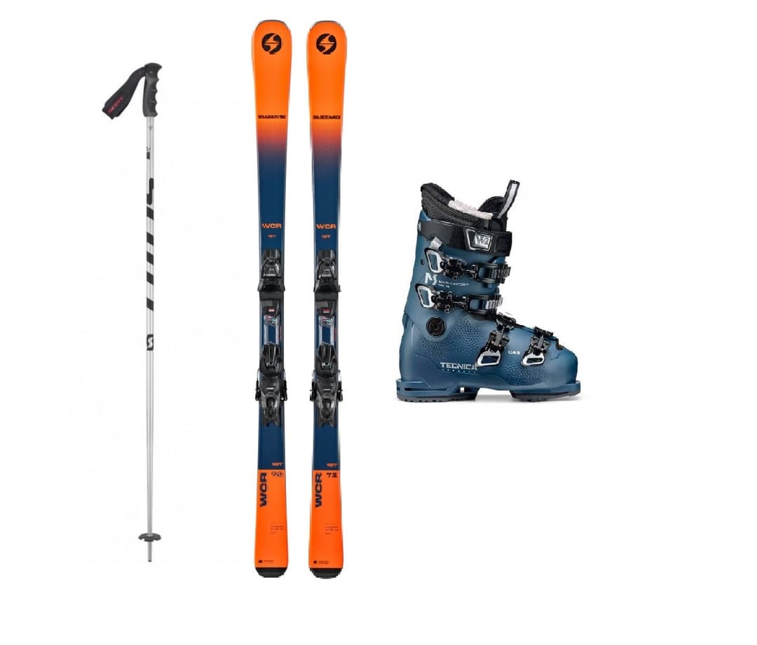 Equipo de esquí completo adulto GAMA ALTA